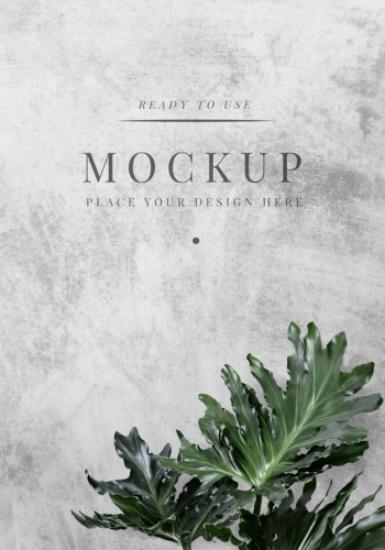 Floral cover mockup Free Psd Floral cover mockup Free Psd