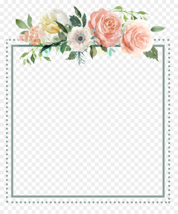 Floral design Borders and Frames Flower Image Wedding invitation - flower 