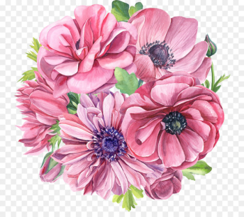 Floral design Flower bouquet Flower Illustration Cut flowers - flower 