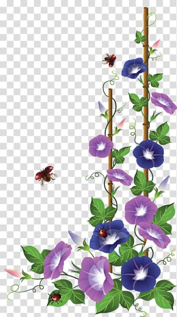 Floral design Flower Frames Paper, цветы акварель transparent background PNG clipart