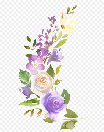 Floral Design, Flower, Wreath, Lilac PNG