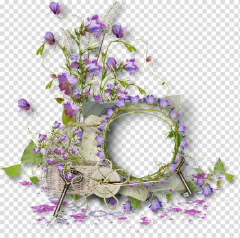 Floral design Frames Molding Wreath, Decor transparent background PNG clipart