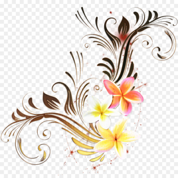 Floral Design, Visual Arts, Cut Flowers, Hibiscus, Graphic Design PNG