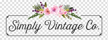 Floral design Watercolor painting Cut flowers , Jewelry Store Logo transparent background PNG clipart