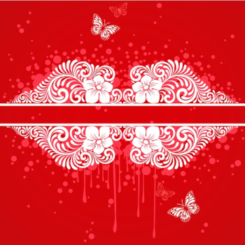 Floral frame. Beautiful vector illustration