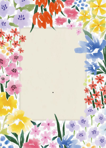 Floral frame png spring sticker, | Free PNG - rawpixel