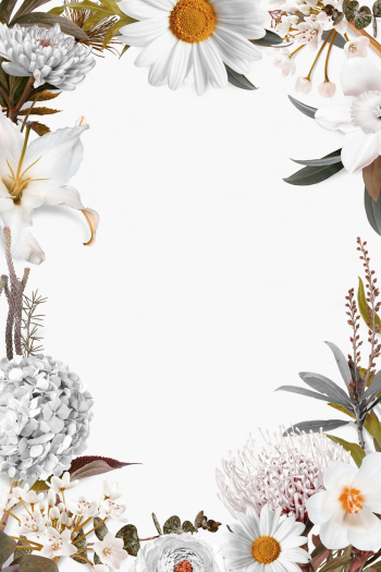 Floral greige frame background, flower, | Free Photo - rawpixel Floral greige frame background, flower, | Free Photo - rawpixel