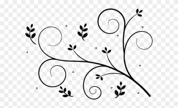 Floral Leaf Designs - Simple Flower Pattern Png