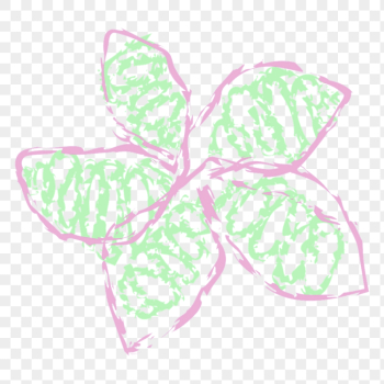 Floral line art png transparent | Free PNG Sticker - rawpixel