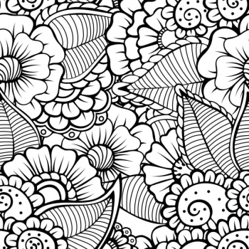 Floral pattern design Floral pattern design