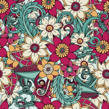 Floral pattern design