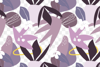 Floral pattern png background, transparent | Free PNG - rawpixel