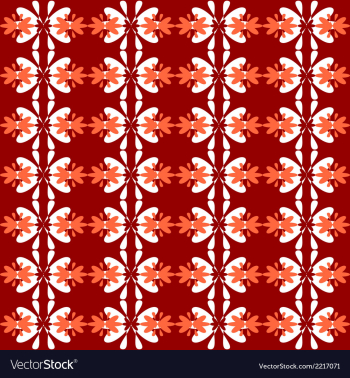 Floral pattern seamless vector image Floral pattern seamless vector image