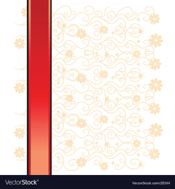 Floral pattern vector image Floral pattern vector image