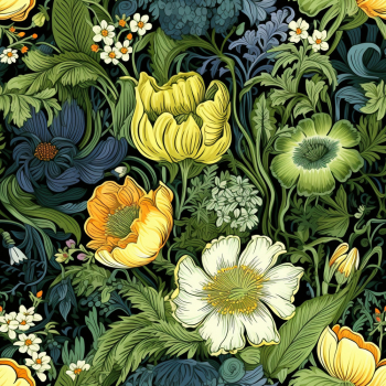 floral seamless pattern