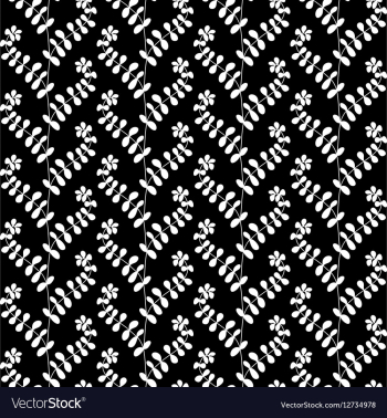 Floral seamless texture vector image