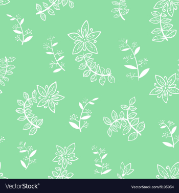 Floral seamless vector image