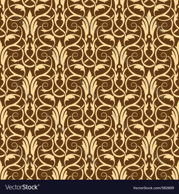 Floral seamless vector image