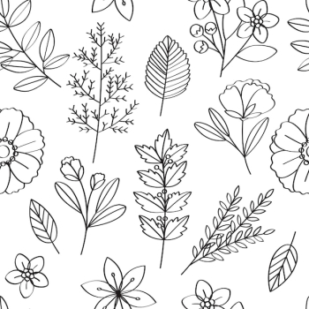 Floral Vector Pattern Design Illustration Floral Vector Pattern Design Illustration