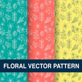 Floral Vector Pattern Design Illustration Floral Vector Pattern Design Illustration