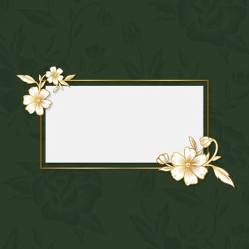 Floral vintage frame Floral vintage frame