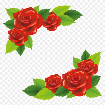 Flores Y Letras Para Decoupage - Png Rose Flowers Borders Flores Y Letras Para Decoupage - Png Rose Flowers Borders