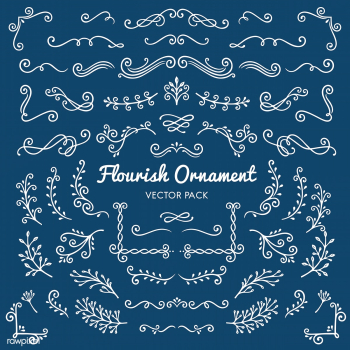 Flourish banner border | Free stock vector - 2087 Flourish banner border | Free stock vector - 2087