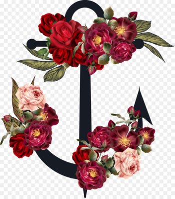 Flower Anchor - Red Rose melody anchor 