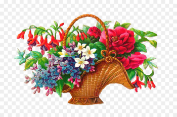 Flower Basket Clip art - flower Flower Basket Clip art - flower