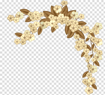 Flower Beige , flower transparent background PNG clipart