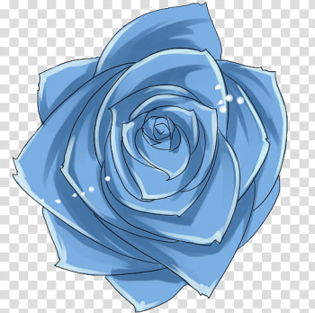 Flower, blue rose illustration transparent background PNG clipart