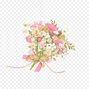 Flower bouquet Clip art - A bouquet of flowers 