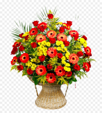 Flower bouquet Floristry Transvaal daisy Flower delivery - Gerbera basket 