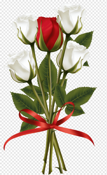 Flower bouquet Rose Red, White and Red Rose Bouquet, white and red roses bouquet illustration, flower Arranging, white, wedding png