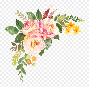 Flower Bouquet With Pink Roses - Rose Flower Bouquet With Pink Roses - Rose