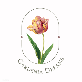 Flower brand logo template | Free stock vector - 564258