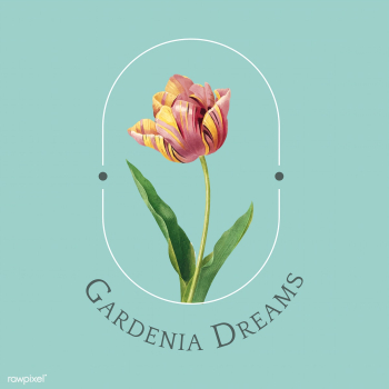 Flower brand logo template | Free stock vector - 564289