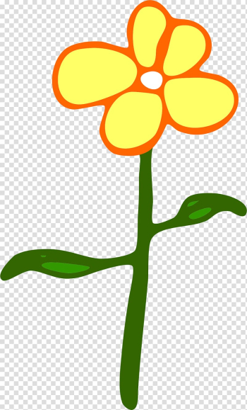 Flower Cartoon Yellow , cartoon flowers transparent background PNG clipart Flower Cartoon Yellow , cartoon flowers transparent background PNG clipart