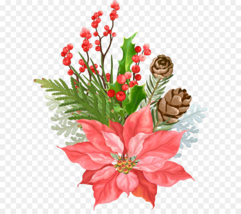 Flower Christmas Leaf - Painted Flower Festival Flower Christmas Leaf - Painted Flower Festival