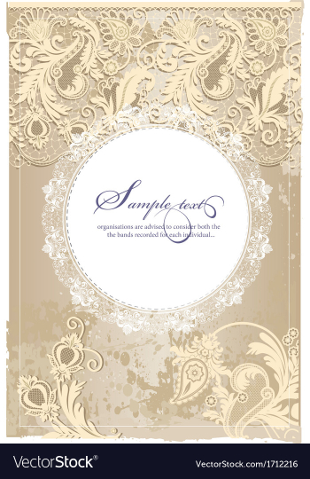 Flower circle design vector image Flower circle design vector image