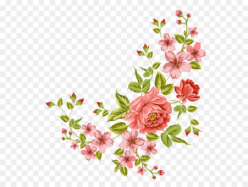 Flower Clip art - Corner flower 