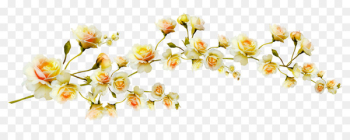 Flower Clip art - Yellow flowers branch Flower Clip art - Yellow flowers branch