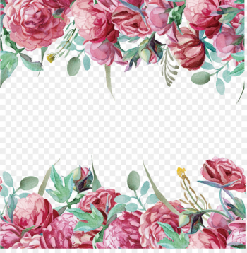 Flower Computer file - Flower Border 