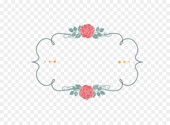 Flower Download Point - Red flower border Flower Download Point - Red flower border