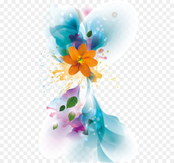 Flower Euclidean vector Art - Watercolor flowers vector Flower Euclidean vector Art - Watercolor flowers vector