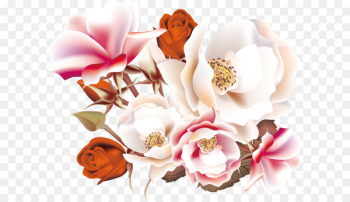 Flower Euclidean vector Illustration - Flower pattern elements 