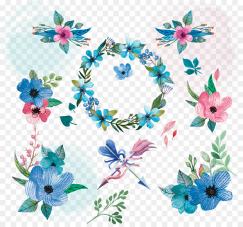 Flower Floral design Clip art - Watercolor floral pattern Flower Floral design Clip art - Watercolor floral pattern