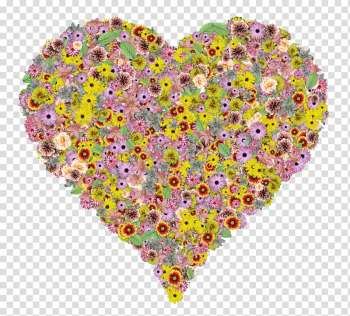 Flower , Flower Heart transparent background PNG clipart Flower , Flower Heart transparent background PNG clipart