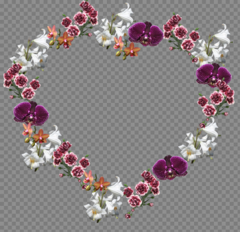 Flower Frame PNG Download Image