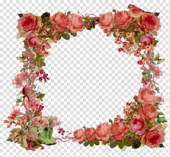 Flower Frames Vintage clothing Shabby chic , Vintage flower transparent background PNG clipart